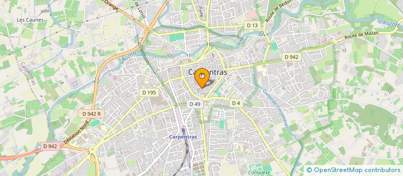 localisation de l'entreprise MONSIEUR NAIM BOUZIT  CARPENTRAS