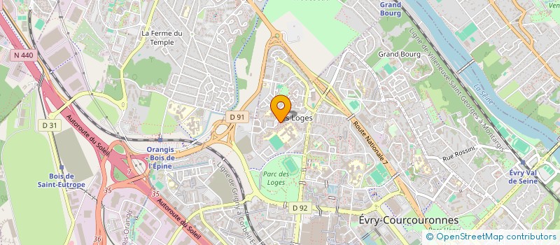 localisation de l'entreprise MONSIEUR NAIM CHAICHE à EVRY-COURCOURONNES