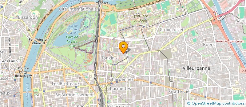 localisation de l'entreprise MONSIEUR NAIM CHERMITI  VILLEURBANNE