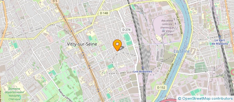 localisation de l'entreprise MONSIEUR NAIM EL AYEB  VITRY-SUR-SEINE