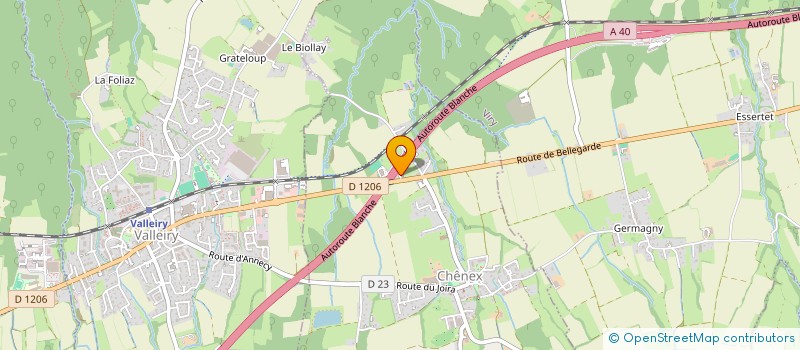 localisation de l'entreprise MONSIEUR NAIM FEUGIER  CHENEX