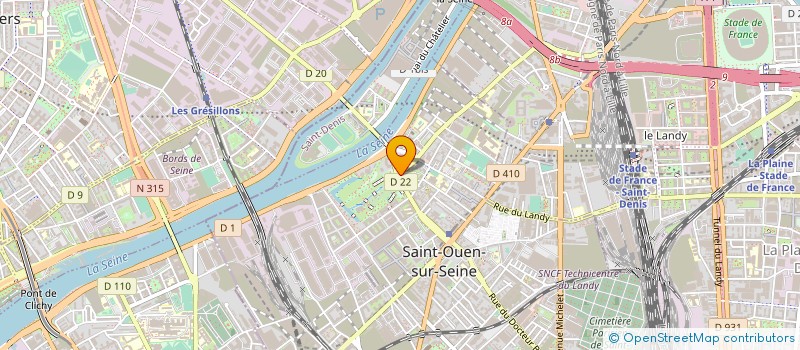 localisation de l'entreprise MONSIEUR NAIM GHANMI à SAINT-OUEN-SUR-SEINE