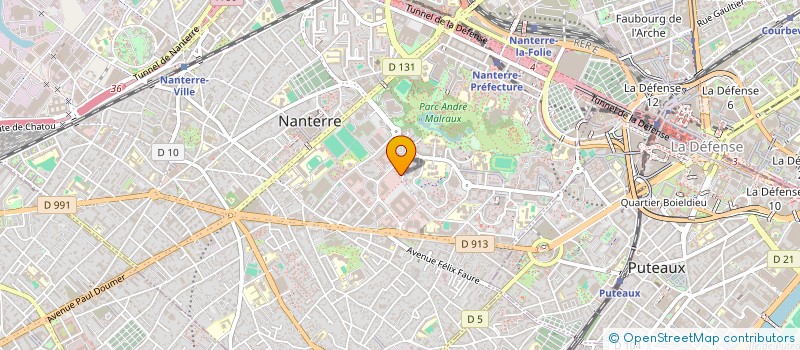 localisation de l'entreprise MONSIEUR NAIM HACHANI  NANTERRE