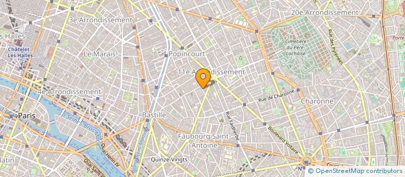 localisation de l'entreprise MONSIEUR NAIM HAMOUDI  PARIS