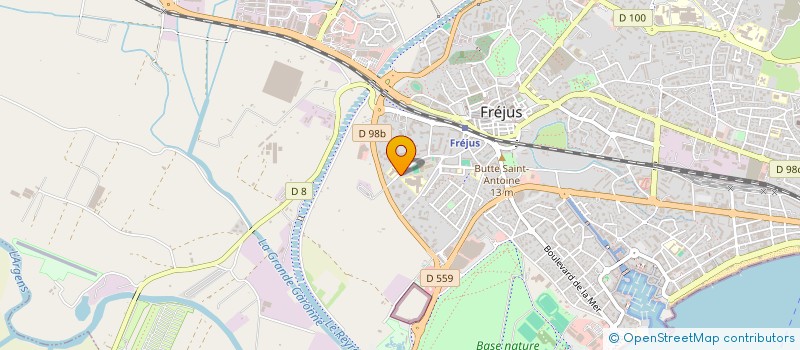 localisation de l'entreprise MONSIEUR NAIM HAOUAS à FREJUS