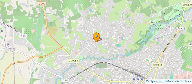 localisation de l'entreprise MONSIEUR NAIM HUSSAIN à BERGERAC