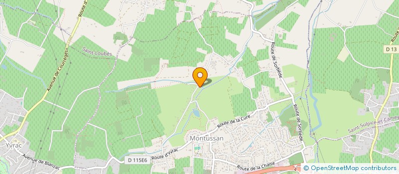 localisation de l'entreprise MONSIEUR NAIM KACI  MONTUSSAN