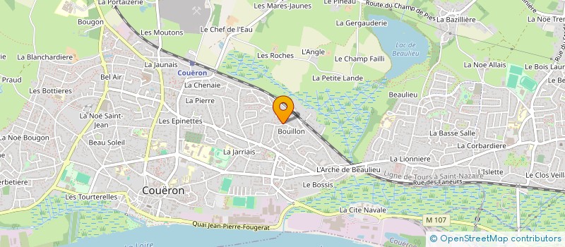 localisation de l'entreprise MONSIEUR NAIM KALMAMI à COUERON