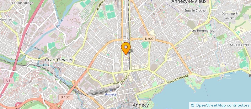 localisation de l'entreprise MONSIEUR NAIM KAMBERI  ANNECY