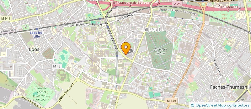 localisation de l'entreprise MONSIEUR NAIM LOUNES  LILLE