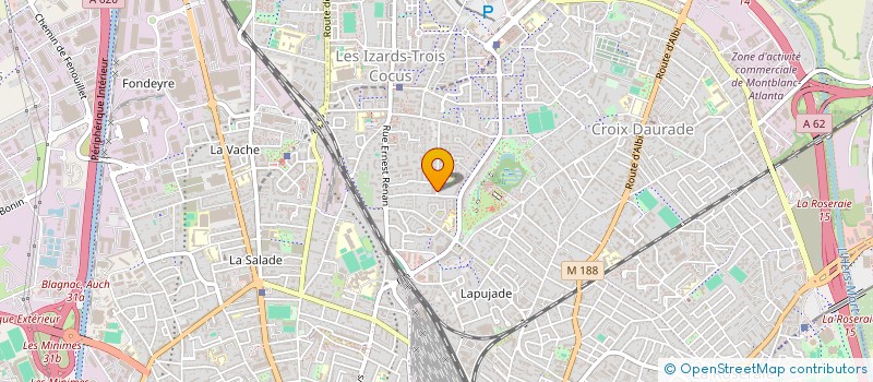 localisation de l'entreprise MONSIEUR NAIM LOUZOLO  TOULOUSE