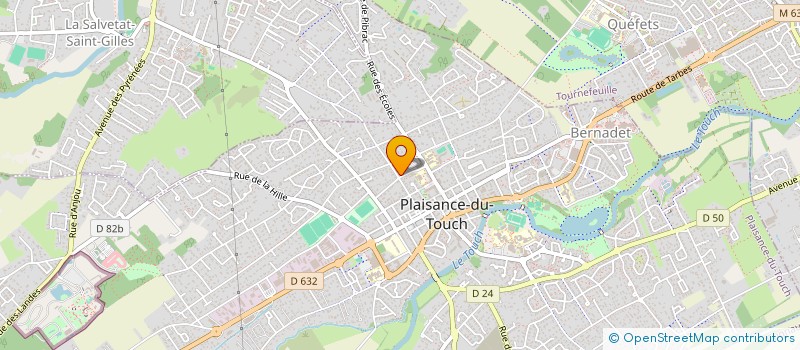 localisation de l'entreprise MONSIEUR NAIM MBAREK  PLAISANCE-DU-TOUCH