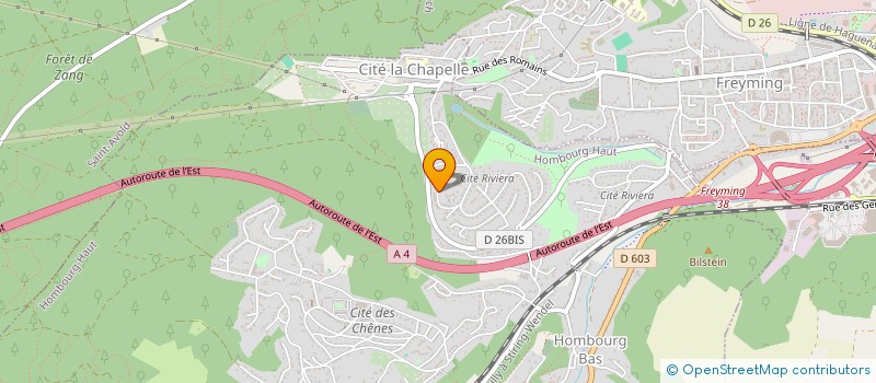 localisation de l'entreprise MONSIEUR NAIM MEHADJI  HOMBOURG-HAUT