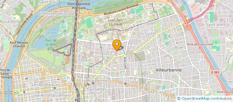 localisation de l'entreprise MONSIEUR NAIM MEJRI  VILLEURBANNE