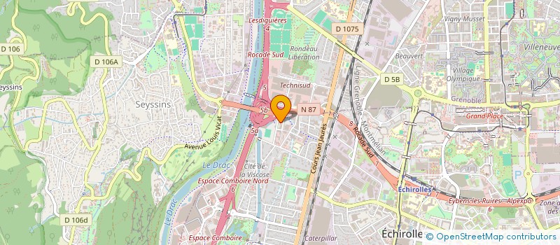 localisation de l'entreprise MONSIEUR NAIM MILADI à ECHIROLLES