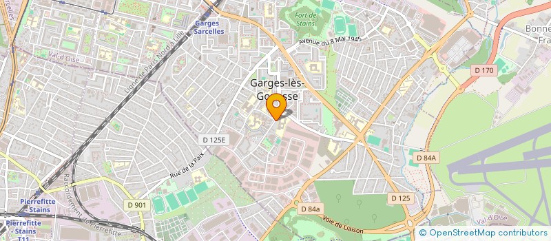 localisation de l'entreprise MONSIEUR NAIM MOKHTARI  GARGES-LES-GONESSE