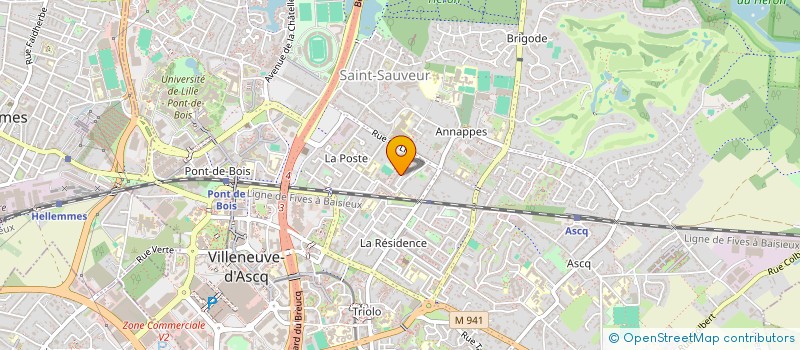 localisation de l'entreprise MONSIEUR NAIM MOULAY KHATIR  VILLENEUVE-D'ASCQ