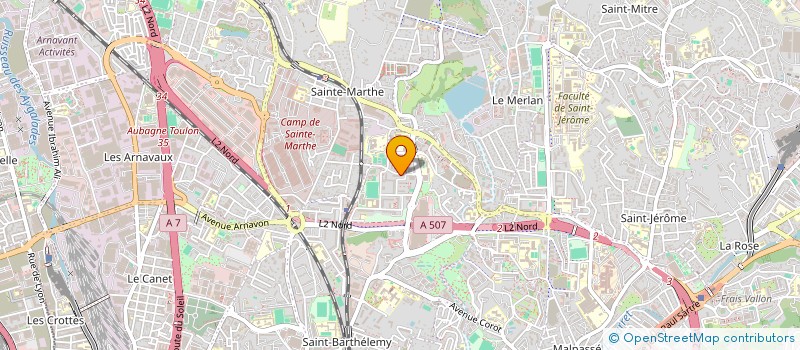 localisation de l'entreprise MONSIEUR NAIM MOUSSA  MARSEILLE