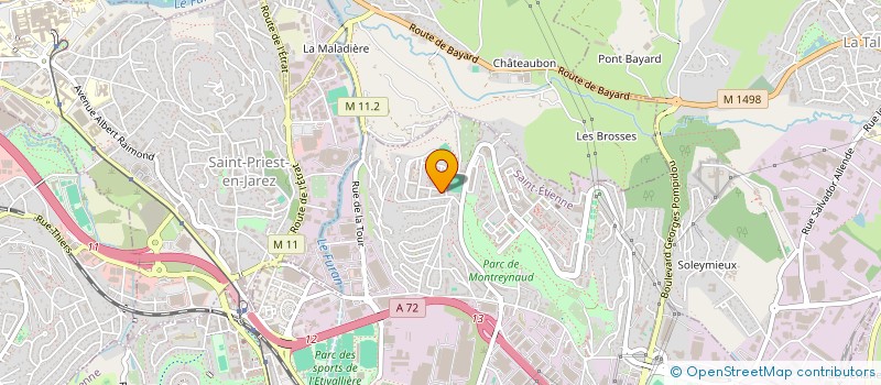 localisation de l'entreprise MONSIEUR NAIM OUFFA  SAINT-ETIENNE