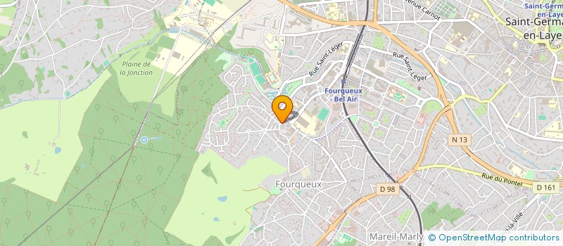 localisation de l'entreprise MONSIEUR NAIM RIAHI  SAINT-GERMAIN-EN-LAYE