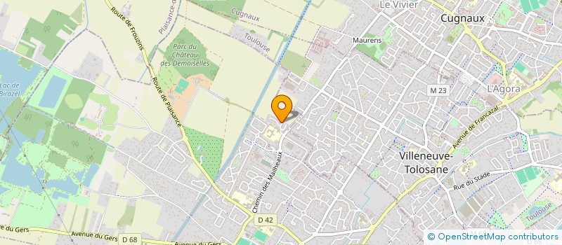 localisation de l'entreprise MONSIEUR NAIM SALVADOR  FROUZINS