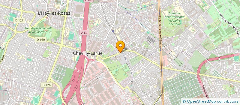 localisation de l'entreprise MONSIEUR NAIM SAYAH  CHEVILLY-LARUE