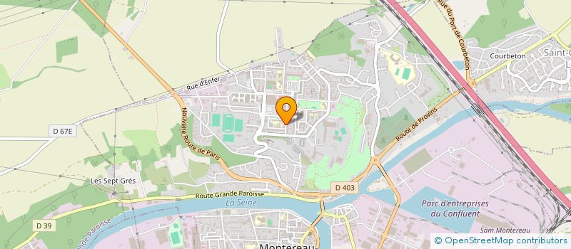 localisation de l'entreprise MONSIEUR NAIM SUHEL RANA  MONTEREAU-FAULT-YONNE