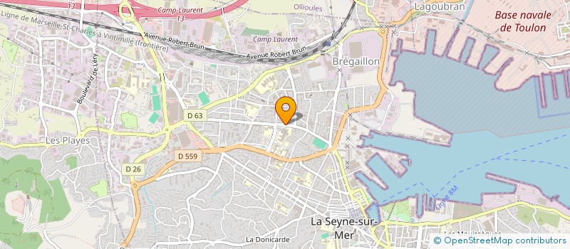 localisation de l'entreprise MONSIEUR NAIM TOUAT  LA SEYNE-SUR-MER