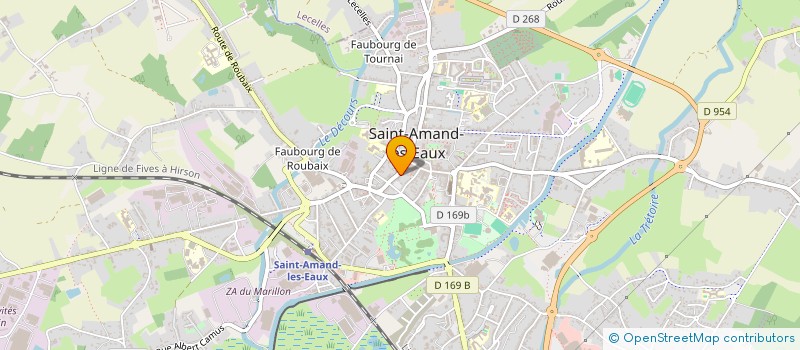 localisation de l'entreprise MONSIEUR NAIM YOUNSI à SAINT-AMAND-LES-EAUX