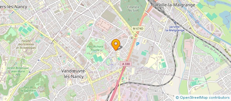 localisation de l'entreprise MONSIEUR NAIM ZERRI  VANDUVRE-LES-NANCY