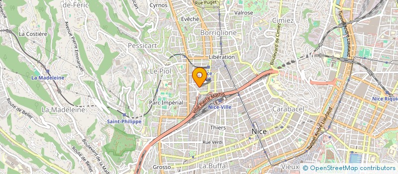 localisation de l'entreprise MONSIEUR NAIMA BACHTERZI  NICE