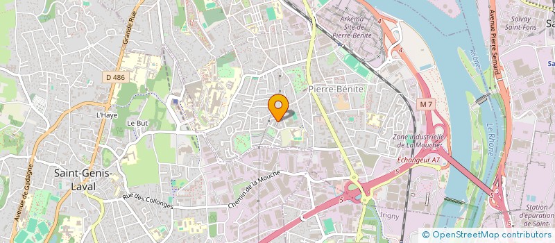 localisation de l'entreprise MONSIEUR NAIMA HAZEM à OULLINS-PIERRE-BENITE