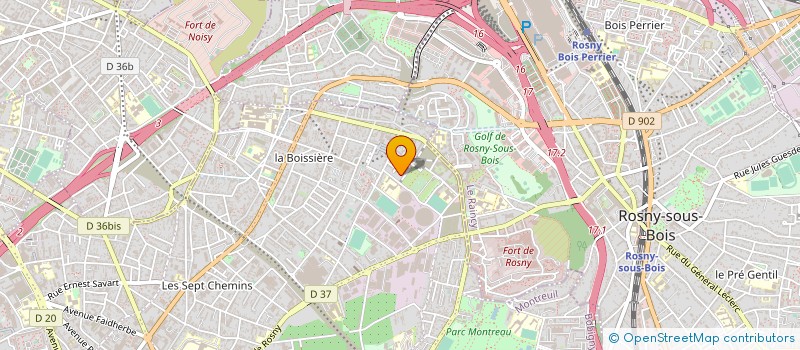 localisation de l'entreprise MONSIEUR NAIMA LAMRINI à MONTREUIL