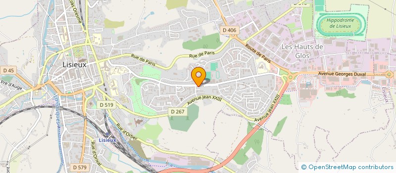 localisation de l'entreprise MONSIEUR NAIMATULLAH MUSAZAI  LISIEUX