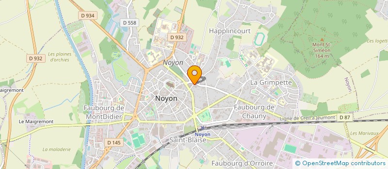 localisation de l'entreprise MONSIEUR NAIME AHAMADA  NOYON