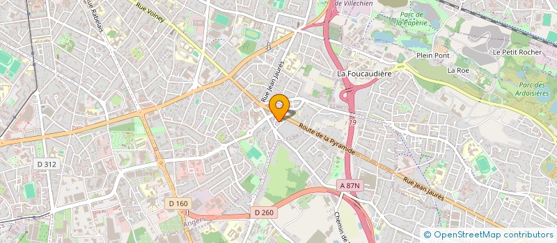 localisation de l'entreprise MONSIEUR NAIME DJERBI à ANGERS