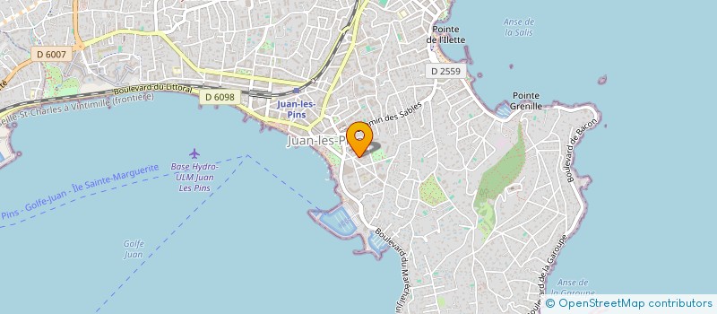 localisation de l'entreprise MONSIEUR NAIMI DAIRAM à ANTIBES