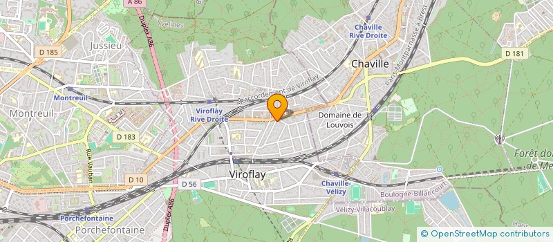 localisation de l'entreprise MONSIEUR NAIMI IROTINOVIC  VIROFLAY