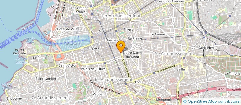 localisation de l'entreprise MONSIEUR NAIMI SENOUCI à MARSEILLE 6