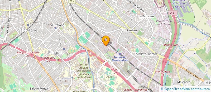 localisation de l'entreprise MONSIEUR NAIMI SERBOUT à TOULOUSE