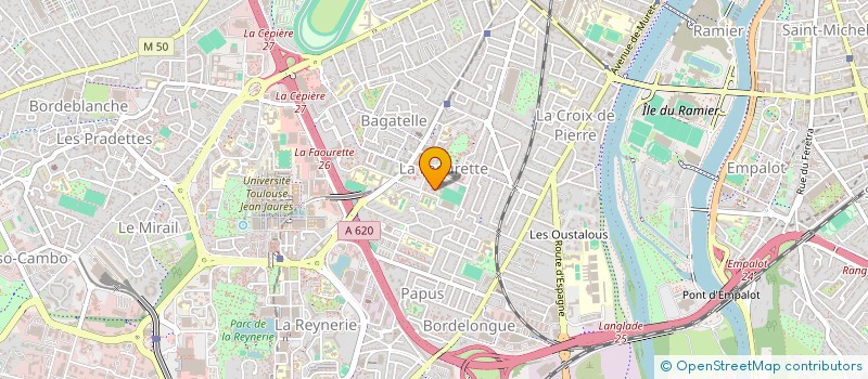 localisation de l'entreprise MONSIEUR NAIS ADAM IBOURA  TOULOUSE