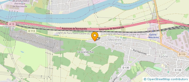 localisation de l'entreprise MONSIEUR NAJAB CHIABRI  MEZIERES-SUR-SEINE