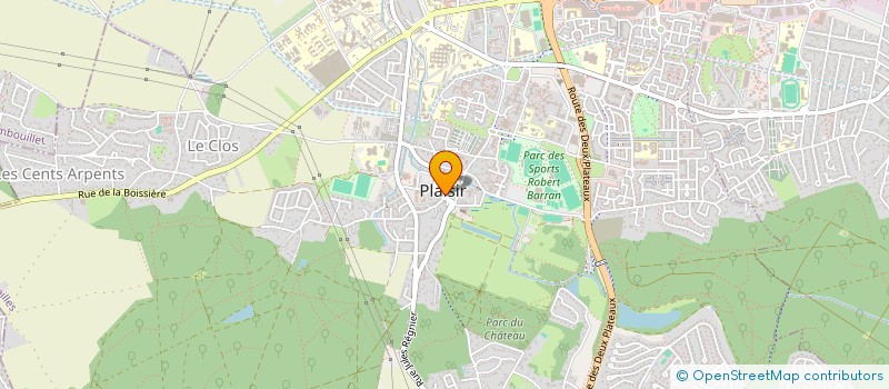 localisation de l'entreprise MONSIEUR NAJBADIN NAMAR à PLAISIR