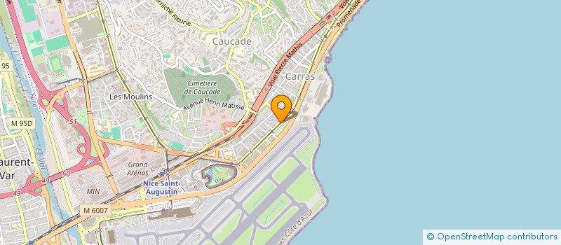 localisation de l'entreprise MONSIEUR NAJED ALOULOU  NICE