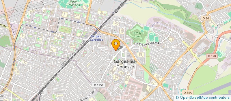 localisation de l'entreprise MONSIEUR NAJEEB AHMADZAI  GARGES-LES-GONESSE