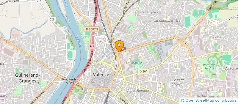 localisation de l'entreprise MONSIEUR NAJEEB SAFI  VALENCE