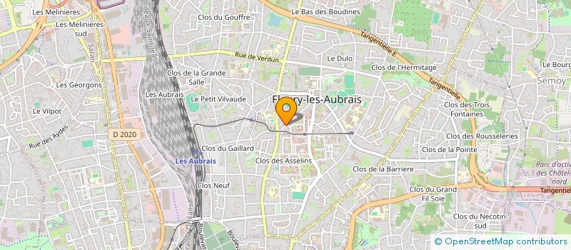 localisation de l'entreprise MONSIEUR NAJEH BOUGHARRAF à FLEURY-LES-AUBRAIS
