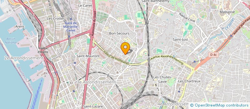 localisation de l'entreprise MONSIEUR NAJEH HRICHI à MARSEILLE