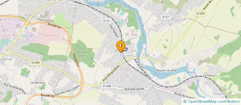 localisation de l'entreprise MONSIEUR NAJEH MAHMOUD  MAGNAC-SUR-TOUVRE