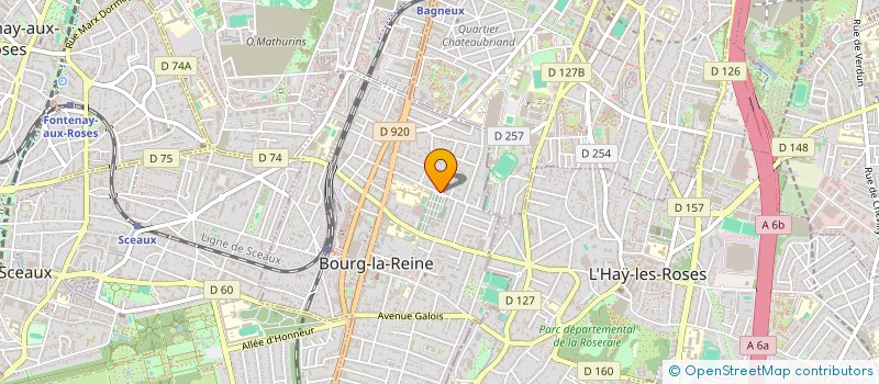 localisation de l'entreprise MONSIEUR NAJEH NAJEH à BOURG-LA-REINE